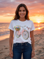 Basic Bicicleta Floral e Borboleta - Imagem 2